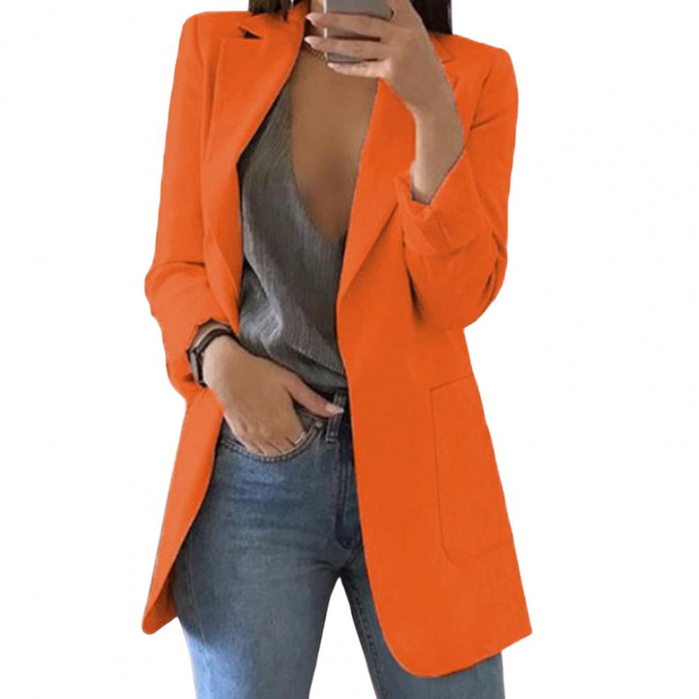 Women's Longline Open Front Blazer