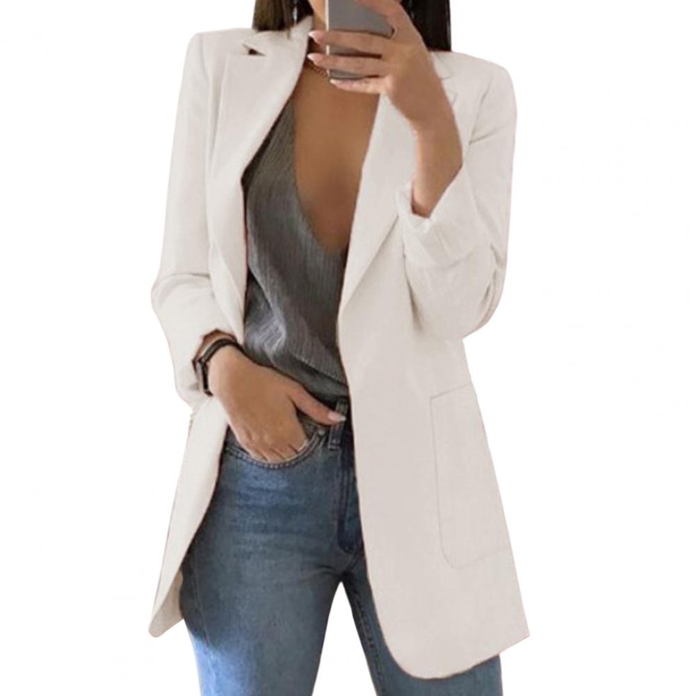 Women's Longline Open Front Blazer