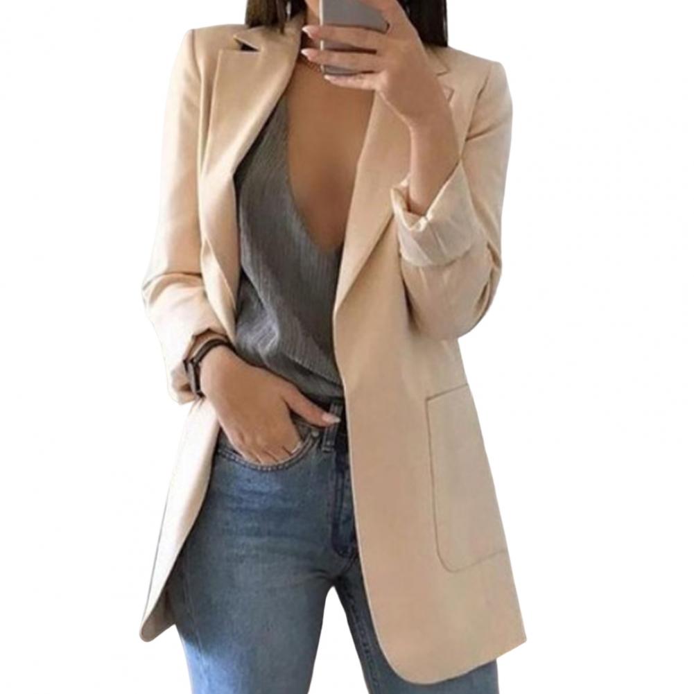 Women's Longline Open Front Blazer