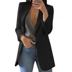 Women's Longline Open Front Blazer