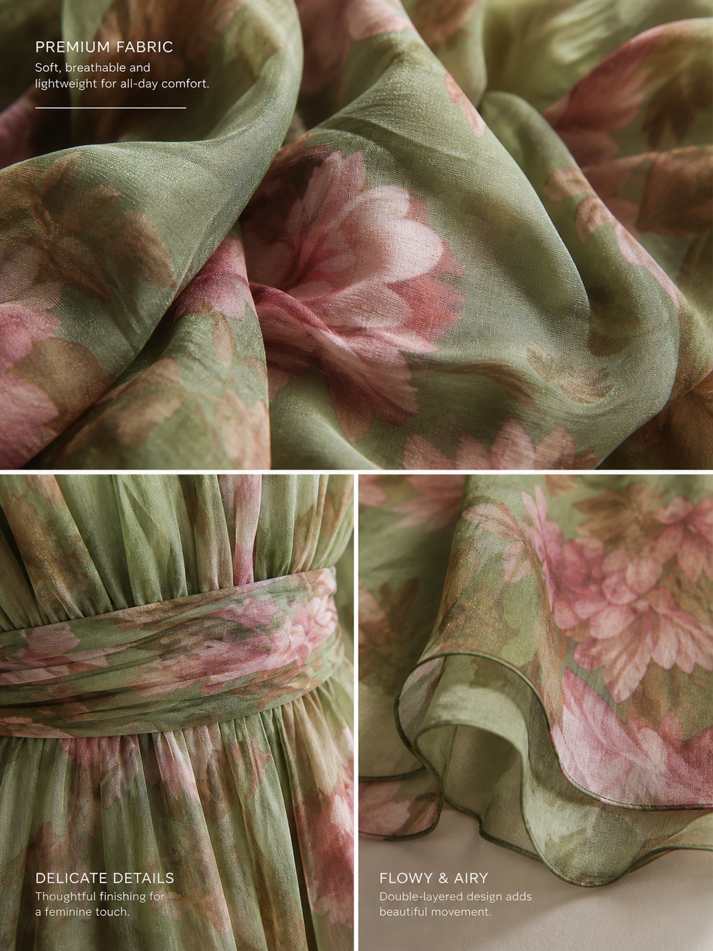 Women’s Floral Halter Maxi Dress