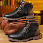 Men's Lace Up Casual Ankle Boots