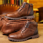 Men's Lace Up Casual Ankle Boots