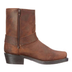 Men's Harness Ankle Boots With Rivet Detail
