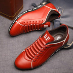 Men’s Contrast-Trim Casual Sneakers