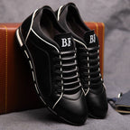 Men’s Contrast-Trim Casual Sneakers
