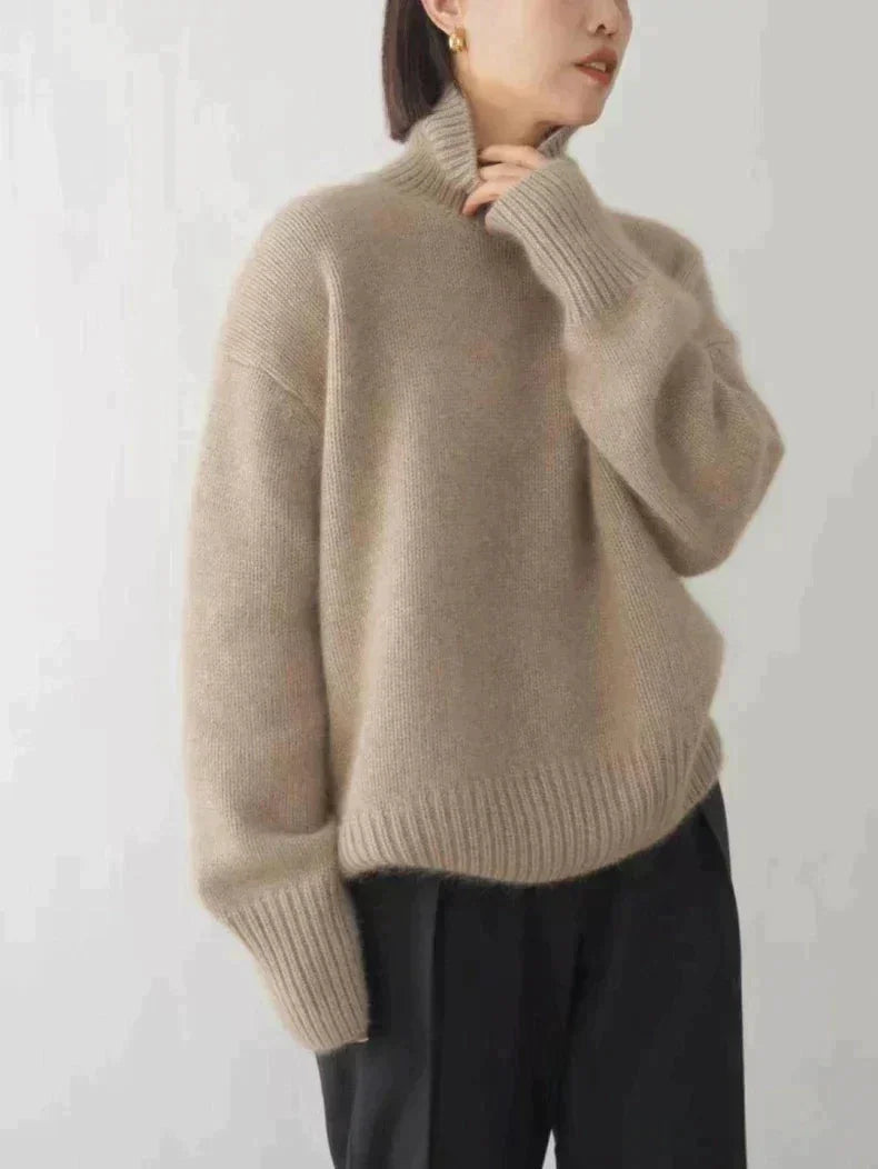 Women's Turtleneck Knit Sweater