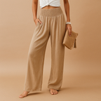 Women's Elastic Waist Palazzo Pants