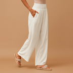 Women's Elastic Waist Palazzo Pants
