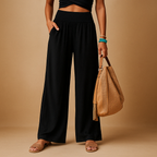Women's Elastic Waist Palazzo Pants