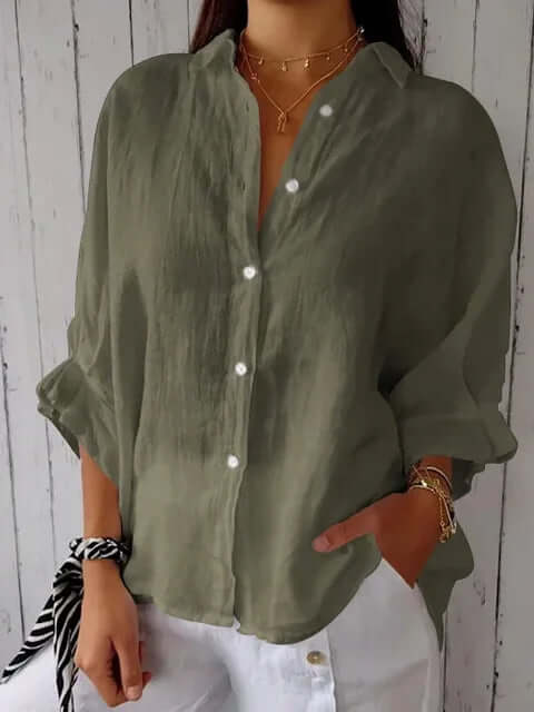 Women's Lightweight Linen Shirt