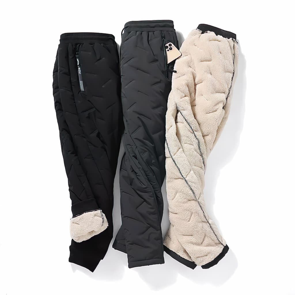 Men’s Thermal Drawstring Tapered Pants