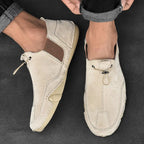 Men’s Drawstring Slip-On Casual Loafers