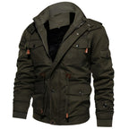 Men’s Hooded Utility Winter Jacket