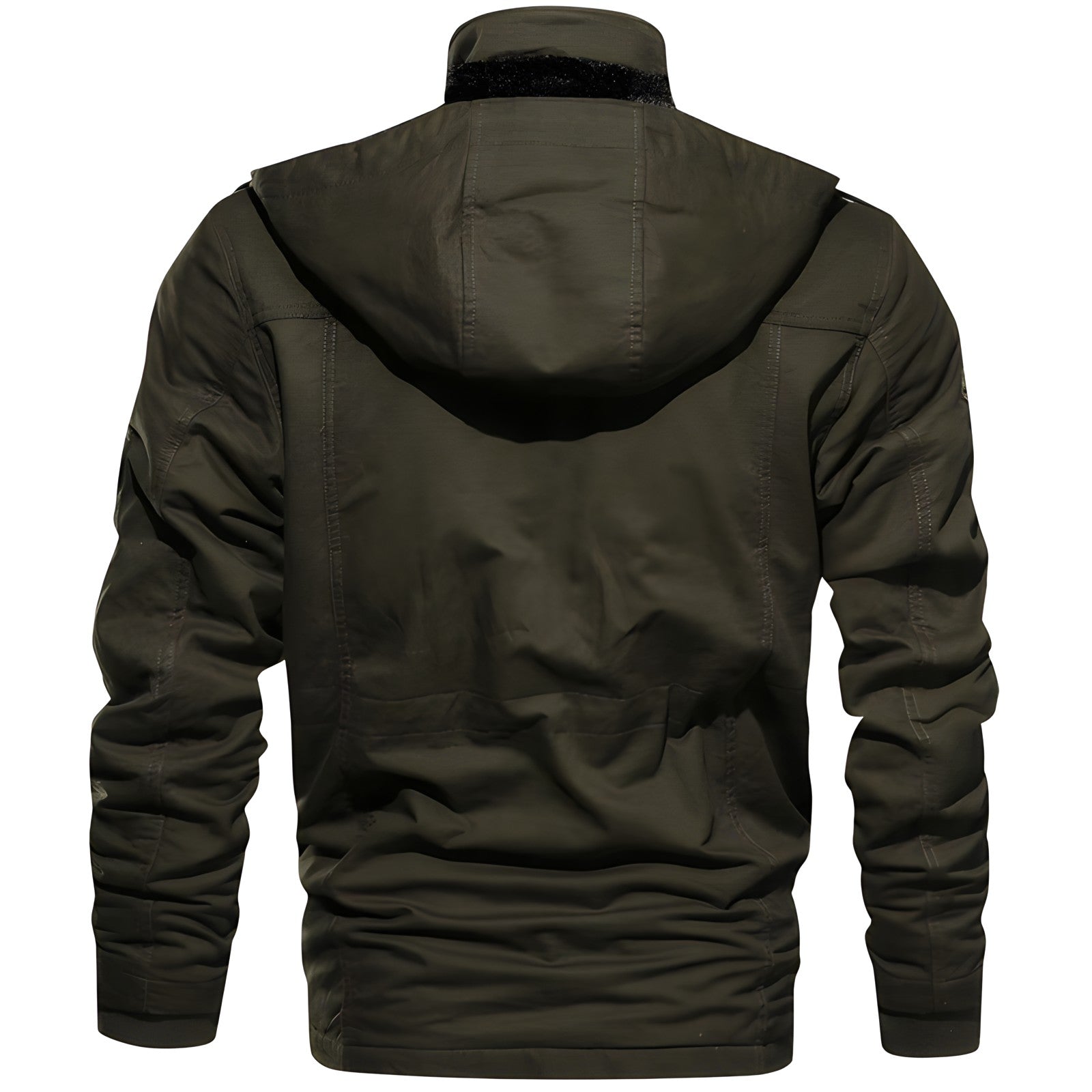 Men’s Hooded Utility Winter Jacket