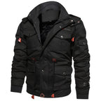Men’s Hooded Utility Winter Jacket