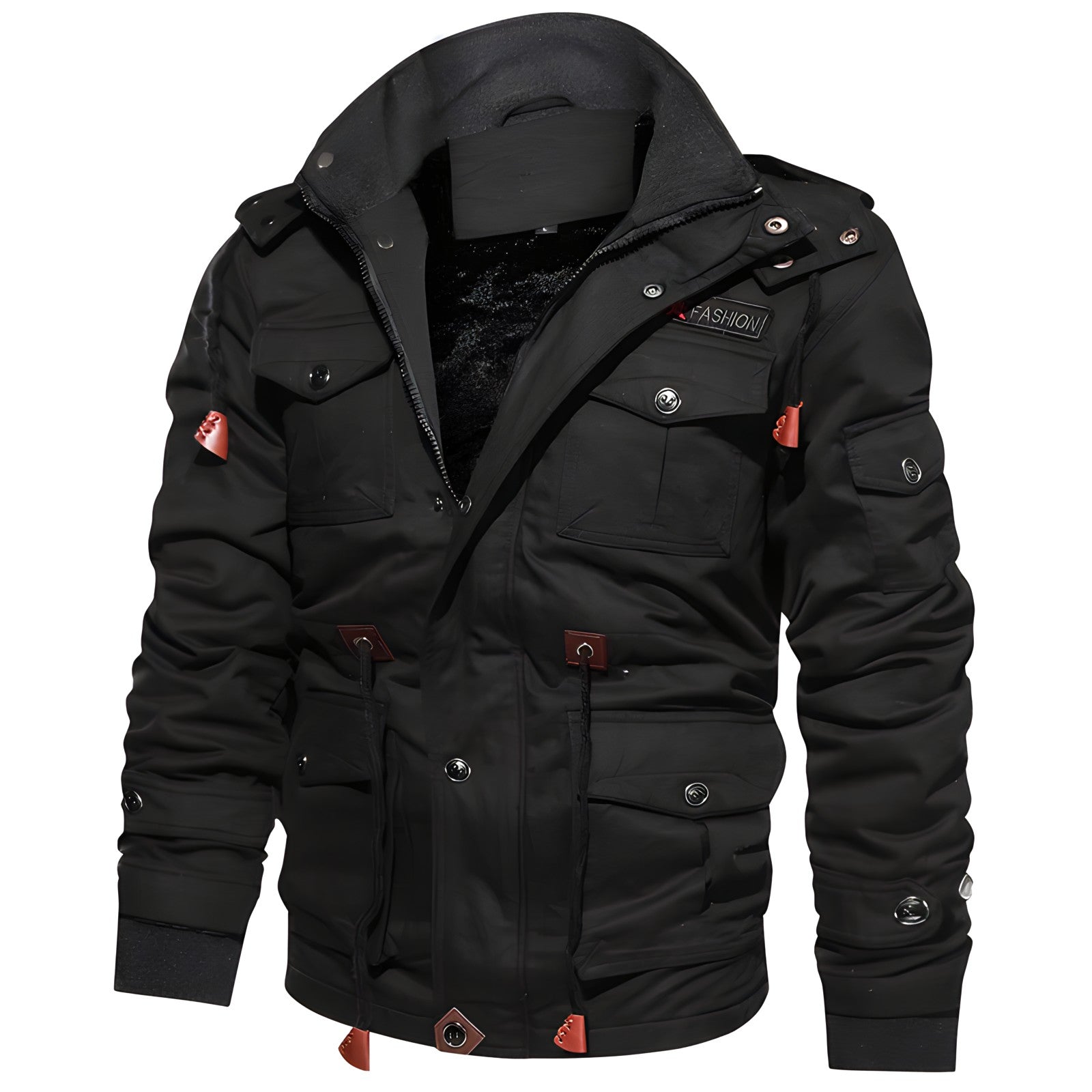 Men’s Hooded Utility Winter Jacket