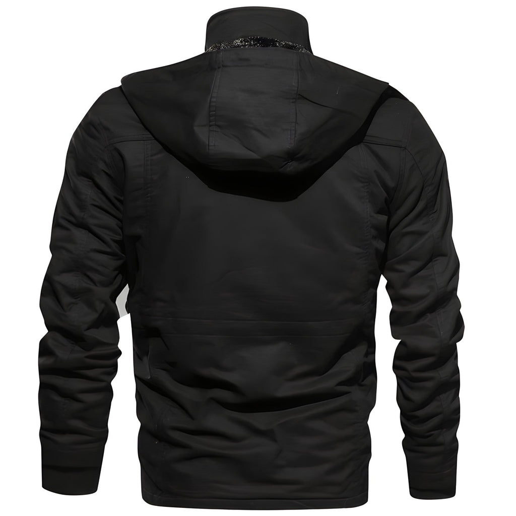 Men’s Hooded Utility Winter Jacket