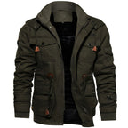 Men’s Hooded Utility Winter Jacket