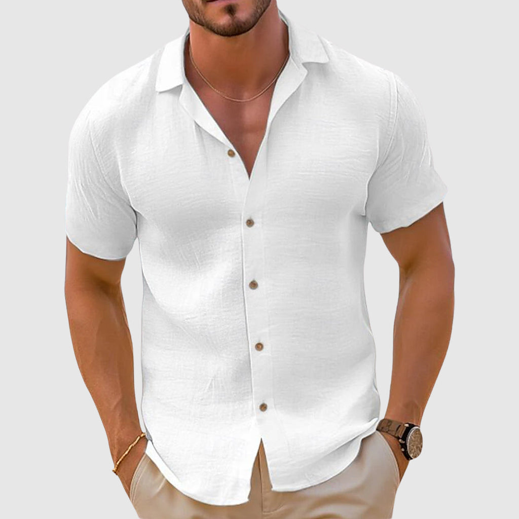 Men's Casual Button Up Shirt