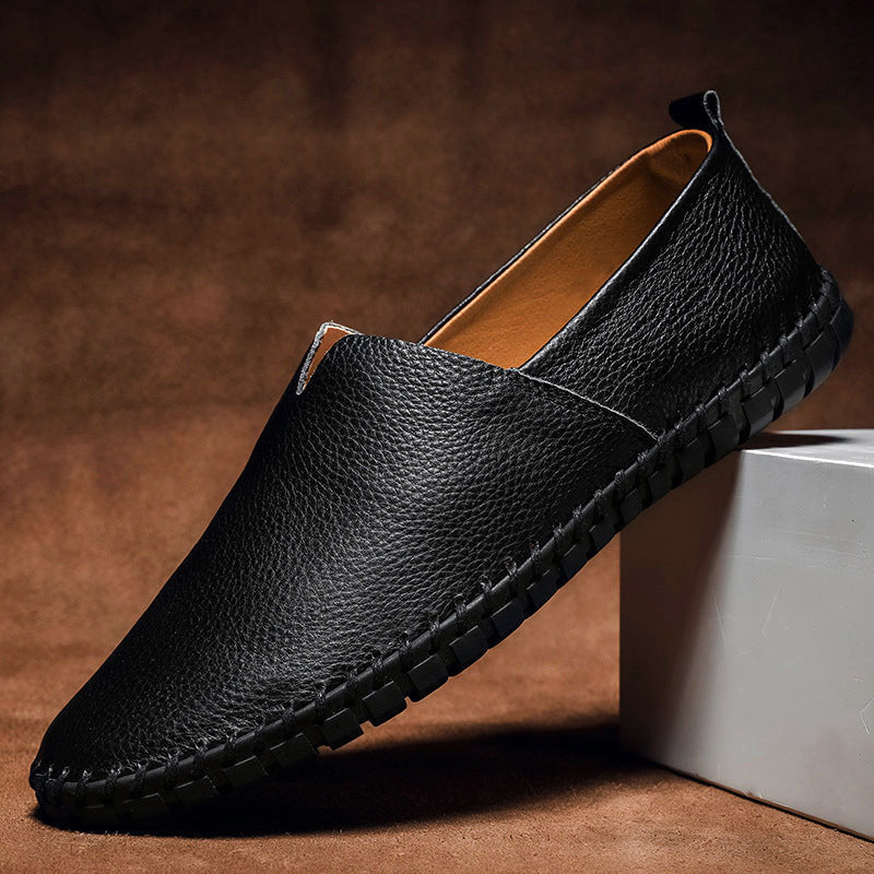 Men’s Casual Stitched Slip-On Shoes