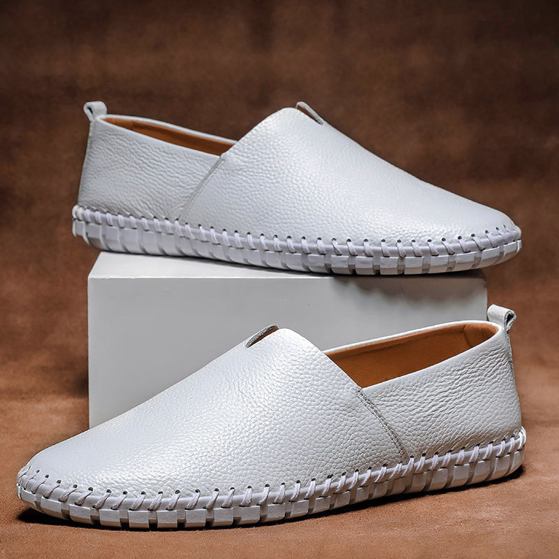 Men’s Casual Stitched Slip-On Shoes