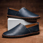Men’s Casual Stitched Slip-On Shoes