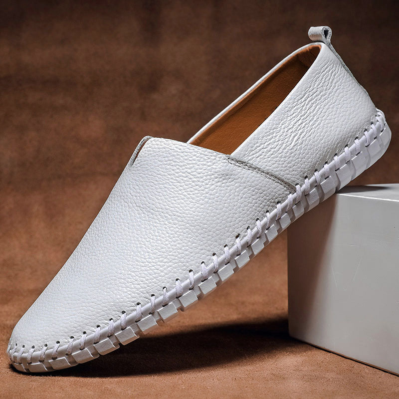 Men’s Casual Stitched Slip-On Shoes
