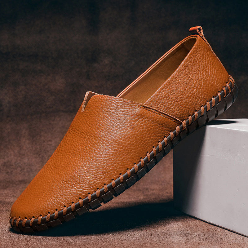 Men’s Casual Stitched Slip-On Shoes