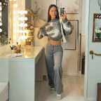 Women's Wide Leg Denim Jeans