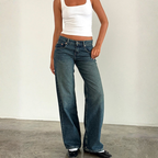 Women's Wide Leg Denim Jeans