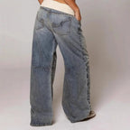 Women’s Relaxed Wide Leg Baggy Jeans