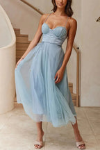 Women's Corset Tulle Dress