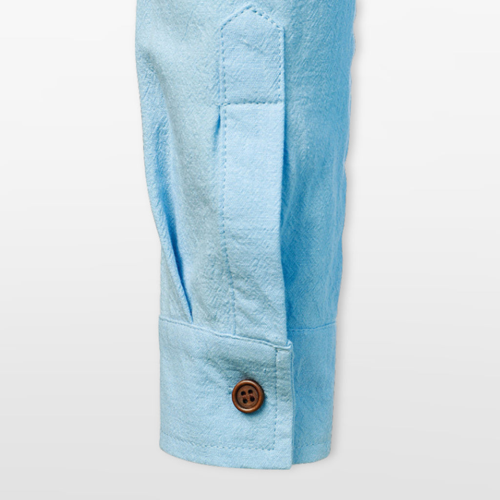 Men’s Casual Linen Button Shirt
