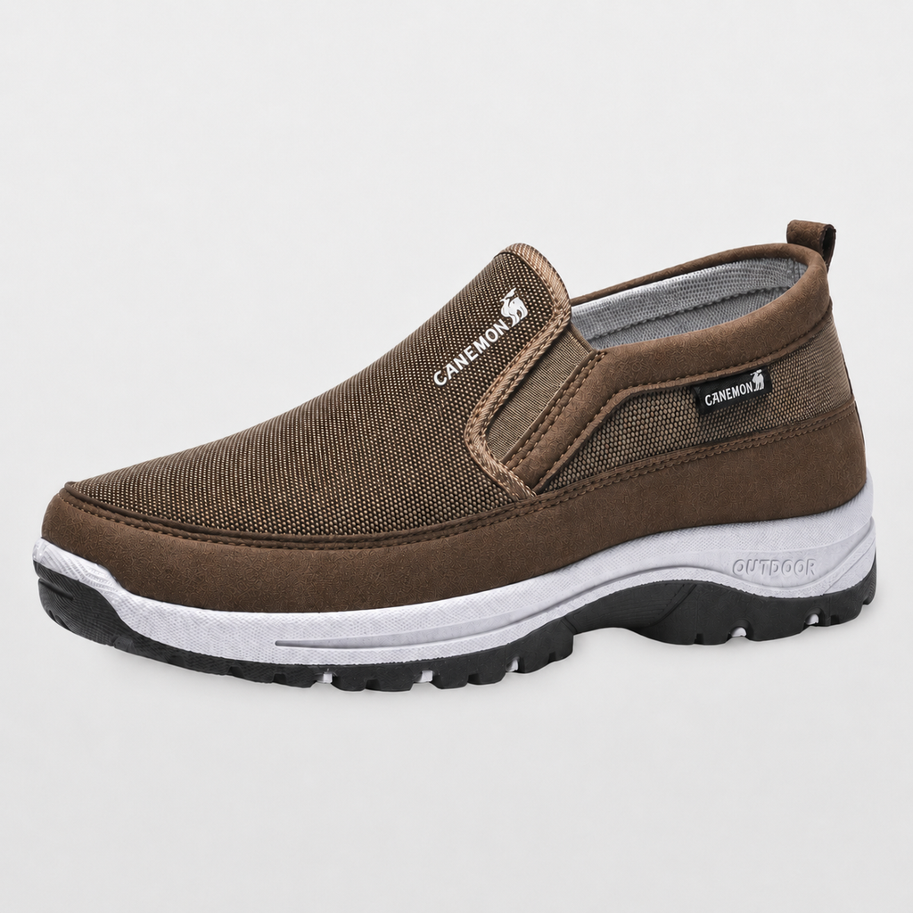 Men’s Orthopedic Slip On Shoes Outdoor Grip