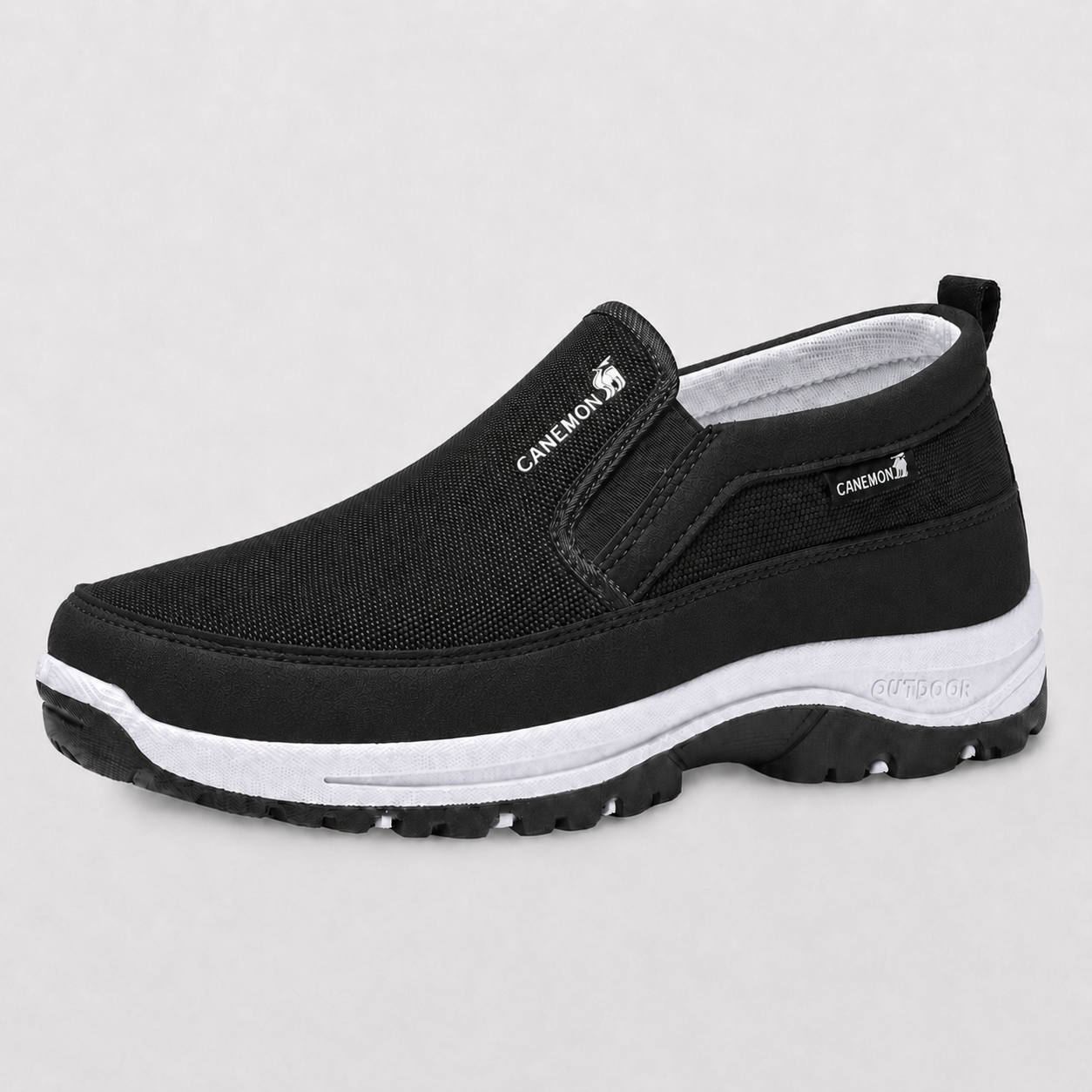 Men’s Orthopedic Slip On Shoes Outdoor Grip