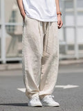 Men's Relaxed Linen Drawstring Pants
