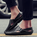 Men's Perforated Slip On Loafers
