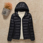 Women’s Hooded Quilted Puffer Jacket
