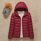 Women’s Hooded Quilted Puffer Jacket