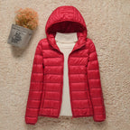 Women’s Hooded Quilted Puffer Jacket