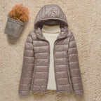 Women’s Hooded Quilted Puffer Jacket