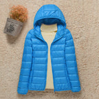 Women’s Hooded Quilted Puffer Jacket
