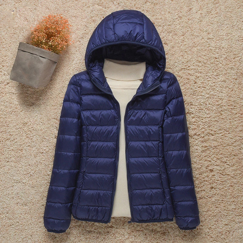 Women’s Hooded Quilted Puffer Jacket