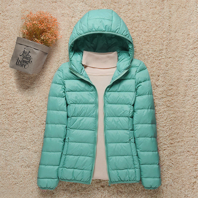 Women’s Hooded Quilted Puffer Jacket