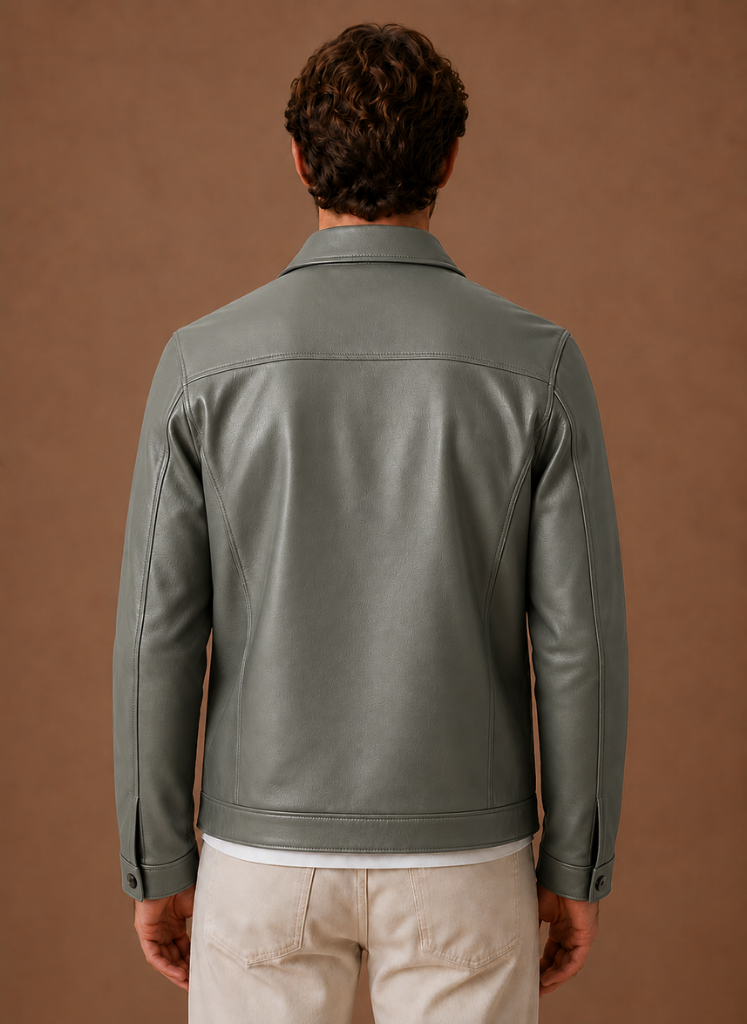 Men's Zip Front Short Jacket