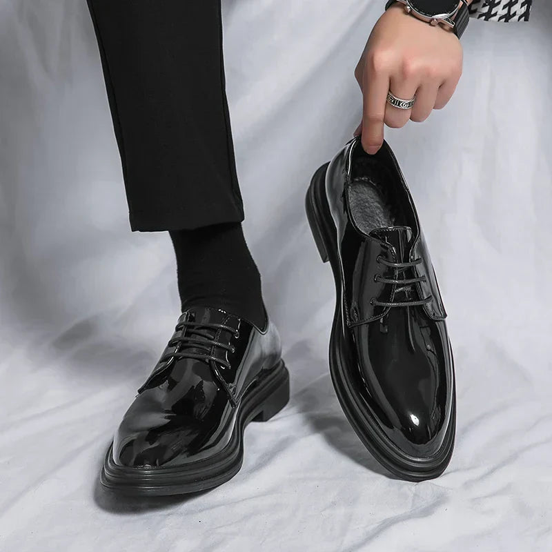 Men's Classic Leather Dress Shoes
