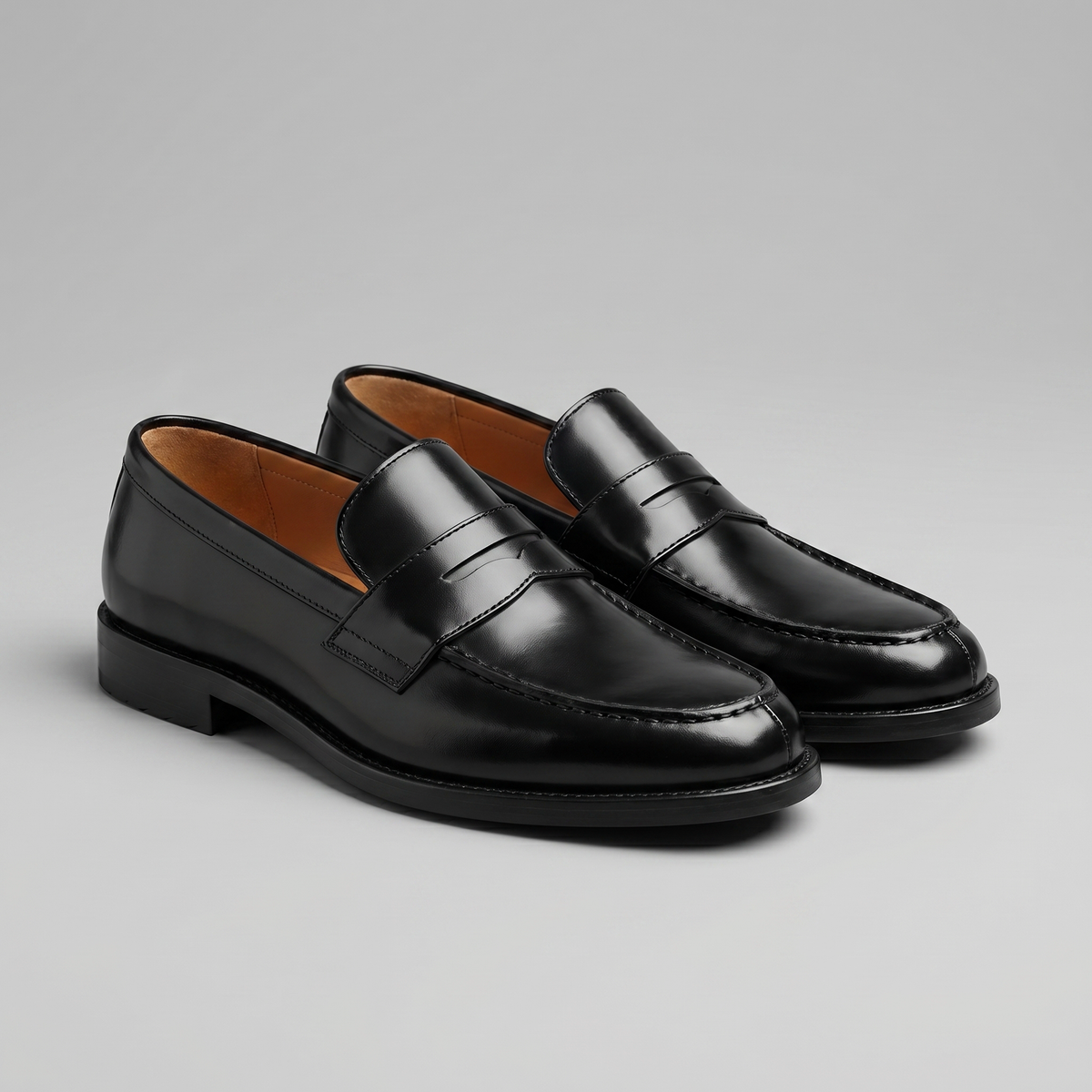 Men's Classic Penny Loafers Slip-On Dress Shoes