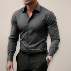 Men’s Slim Fit Long Sleeve Dress Shirt