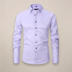 Men’s Slim Fit Long Sleeve Button-Down Shirt